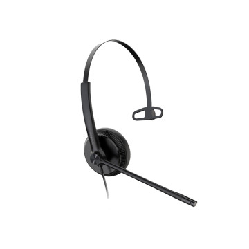 Yealink UH34-M-UC UH34 Mono UC USB Headset, Lightweight, All Day Wearing Comfort, Ear Wideband Noise Cancelling Microphone, Leather Ear Cushions, USB-A - Image 1