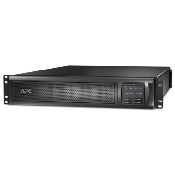APC SMX3000RMHV2U Smart-UPS X 3000VA/2700W Line Interactive UPS, 2U RM/Tower, 230V/16A Input, 1x IEC C19 & 8x IEC C13 Outlets, Lead Acid Battery, SmartSlot - Image 1