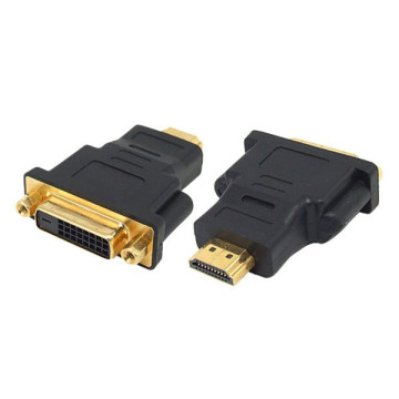 8ware GC-DVIHDMI DVI-D to HDMI Female to Male Adapter Black compatible with TV, DVD, LCD monitor - Image 1