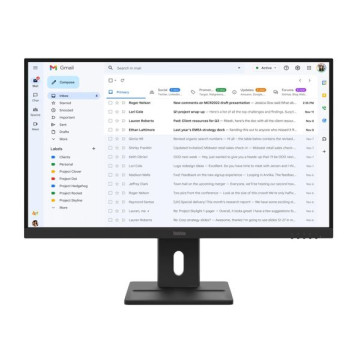 Lenovo 64BCMAR4AU ThinkVision E27-40 27' FHD IPS Monitor 1920x1080 16:9 4ms 100Hz Anti-glare Tilt Swivel Pivot Height Adjust VGA DP HDMI VESA 3yr WTY Black - Image 1