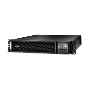 APC SRT1500RMXLI-NC Smart-UPS 1500VA/1500W Online UPS, 2U Rackmount, 230V/10A Input, 6x IEC C13 Outlets, Lead Acid Battery, W/ Network Card, W/ Rail Kit - Image 1