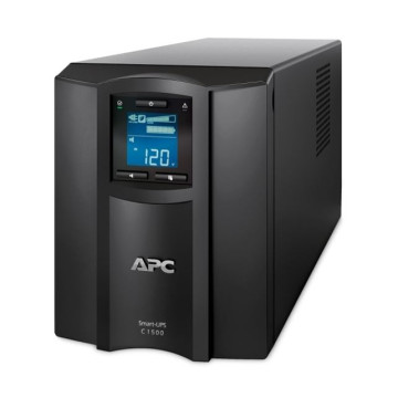 APC SMC1500IC Smart-UPS C, Line Interactive, 1500VA, Tower, 230V, 8x IEC C13 outlets, SmartConnect port, AVR, Graphic LCD - Image 1