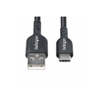 StarTech USB2AC3MNC USB A TO C CABLE M M 3M USB 2 0 BLACK 15W - Image 1
