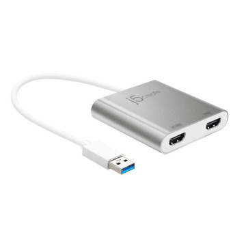 J5CREATE JUA365 USB 3.0 to 4K HDM & 2K HDM - Image 1