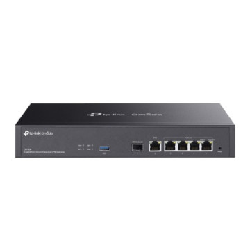 TP-LINK ER7406 OMADA GIGABIT RACKMOUNT/DESKTOP VPN ROUTER, GbE SFP(1), WAN(1), LAN/WAN(4), 5YR - Image 1