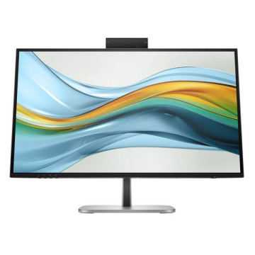 HP 9E0Y9UT Series 5 Pro 527PM 27' 100Hz QHD Monitor 2.5K 2560x1440 16:9 5ms Height Adjustable Tilt Swivel Pivot 2xDP HDMI 1xUSB-C 100W PD Webcam LAN SPK VESA - Image 1