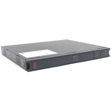 APC SC450RMI1U Smart-UPS 450VA/280W Line Interactive UPS, 1U Rackmount, 230V/10A Input, 4x IEC C13 Outlets, Lead Acid Battery - Image 1