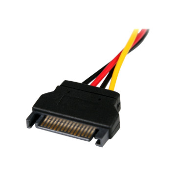 StarTech LP4SATAFM6IN 6" SATA TO LP4 POWER CABLE ADAPTER, LTW - Image 1