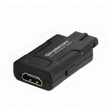 Simplecom CM461V2 HDMI Adapter Composite AV and S-Video to HDMI Converter for Nintendo NGC N64 SNES SFC - Image 1
