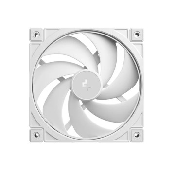 DEEPCOOL R-FD12V2-WHNPN1-G FD12 v2 WH 120mm Performance Integral Blade Silent Ring Case Fans, 4-pin PWM, 500~2500 RPM, Hydro Bearing - Image 1