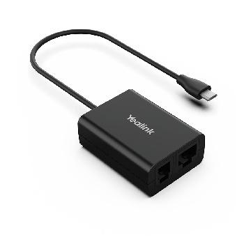 Yealink EHS61 Wireless Headset Adapter for WH62/3, Compatible with Unify/Mitel/ T27G/29G/4xG - Image 1
