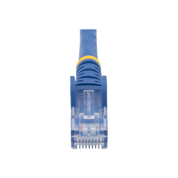 StarTech N6PATC3MBL 3M CAT6 ETHERNET CABLE BLUE 650MHZ 100W SNAGLESS PATCH CORD, LTW - Image 1