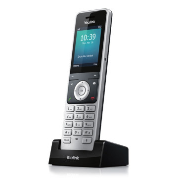 Yealink W56H Cordless DECT IP Phone Handset, Wireless, HD Audio Quality, Quick USB Charging, High-end ID design, Microsoft SIP Gateway,Teams - Image 1
