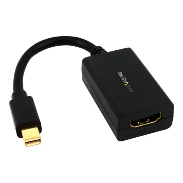 StarTech MDP2HDMI mDP TO HDMI ADAPTER, BLACK, 3YR - Image 1