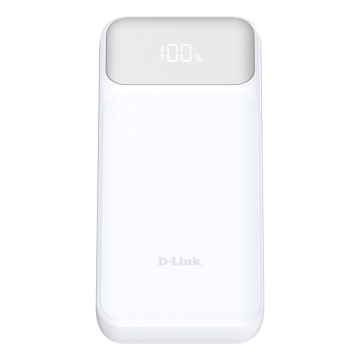 D-Link DPP-201 20000 mAh Power Bank with USB-A and two USB-C ports - Image 1
