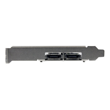 StarTech PEXESAT322I 2 PORT eSATA PCIe CARD, 6GB/S, STD PROFILE, 2YR - Image 1