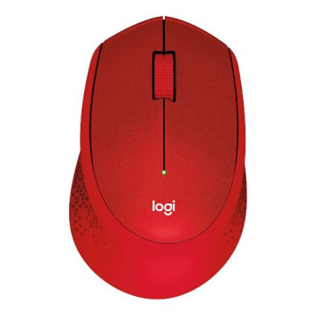Logitech 910-004916 M331 SILENT PLUS Wireless Mouse RED DPI (Min/Max): 1000± 1-Year Limited Hardware Warranty - Image 1