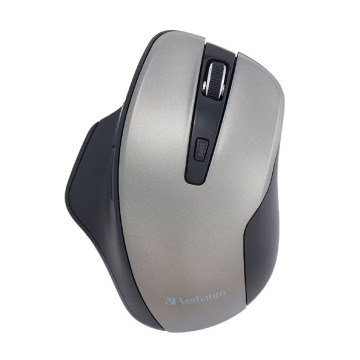 Verbatim 70242 Silent Ergonomic Wireless LED Mouse Graphite - Image 1