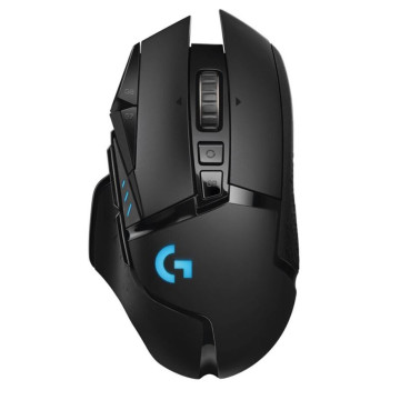Logitech 910-005569 G502 Lightspeed USB Wireless Gaming Mouse 1ms 16000 DPI Mechanical Button Shifting POWERPLAY RGB Lighting 114g 16g weight - Image 1