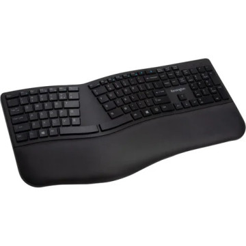 Kensington K75401US WIRELESS ERGO KEYBOARD, BLACK, 3YR - Image 1