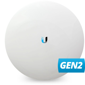 Ubiquiti NBE-5AC-GEN2 AIRMAX NANOBEAM 5AC GEN2, 5GHz WiFi BRIDGE,(2) GbE,UISP-READY, COMPACT,1YR - Image 1