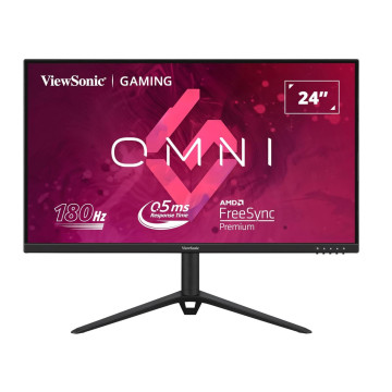 ViewSonic VX2428-180 24' FHD IPS Gaming, 180Hz, 0.5ms MPRT, HDR10, FreeSync Premium, AdaptiveSync, ClearMR, HDMI×2, DP, 2×2W Speakers. 3YARW - Image 1