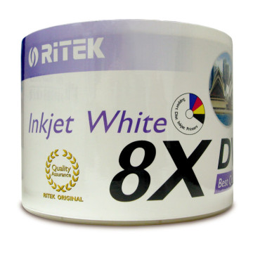 RITEK 4719303523319 DVD-R / 8X / 50 TUBE / WHITE 523319 - Image 1