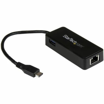 StarTech US1GC301AU USB-C to Ethernet Gigabit Adapter - Thunderbolt 3 Compatible - USB Type C Network Adapter - USB C Ethernet Adapter - USB 3.1 ASIX - AX88179 - 1 Port(s) - 1 - Twisted Pair - Image 1