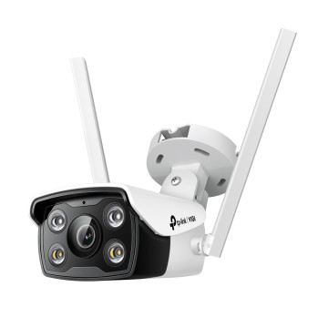 TP-LINK VIGI C340-W(4MM) VIGI 4MP C340-W(4mm) Outdoor Full-Colour Wi-Fi Bullet Network Camera, 4mm Lens, Smart Detection, 3YW - Image 1