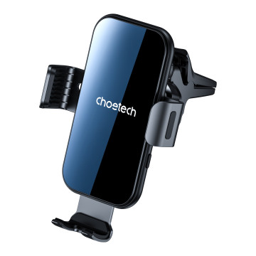 Choetech 6932112103499 T202-F 360° Rotating 15W Fast Wireless Charging Car Dock - Image 1