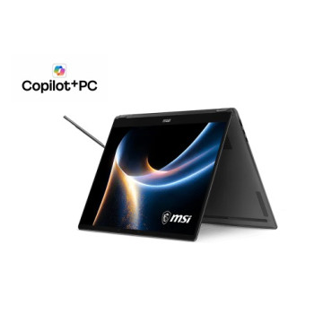 MSI PRESTIGE 14 FLIP AI+ D3MTG-218AU Prestige 14″ FHD+ OLED Touch Notebook Intel Core™ Ultra 9-386H, 32GB LPDDR5x, 1TB NVMe SSD, Intel Arc™ Graphics, Windows 11 Home 1Y Warranty - Image 1