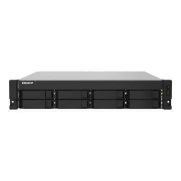 QNAP TS-832PXU-4G 8-BAY NAS 3.5"(0/8), ARM QC-1.7GHz, 4GB, 2.5GbE(2), SFP+(2), 2U RACK, 3YR WTY - Image 1