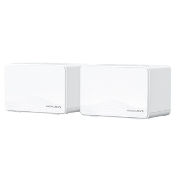 TP-LINK HALO H25BE(2-PACK) Mercusys BE3600 Whole Home Mesh Wi-Fi 7 System, 460 m², 688 Mbps at 2.4 GHz, 2880 Mbps at 5 GHz, MLO, 4096-QAM, OFDMA, EHT160 on 5 - Image 1