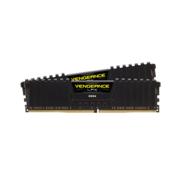 Corsair CMK32GX4M2Z3600C18 Vengeance LPX 32GB (2x16GB) DDR4 3600MHz Unbuffered, 18-22-22-42, Vengeance LPX Black Heat spreader, 1.35V, Supports AMD Limited Lifetime - Image 1