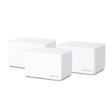 TP-LINK HALO H80X(3-PACK) Mercusys AX3000 Whole Home Mesh Wi-Fi 6 System,3000 Mbps Dual Band Wi-Fi, Up to 650 Square Meters, 574/2402 Mbps, MU-MIMO (WIFI6) - Image 1