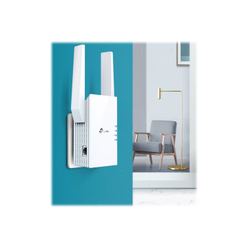 TP-LINK RE605X AX1800 WI-FI 6 RANGE EXTENDER, EASYMESH, GbE(1), ANT(2), 3YR - Image 1
