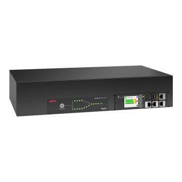APC AP4424A RACK ATS, 230V, 32A, IEC 309 IN, (16) C13 (2) C19 OUT - Image 1