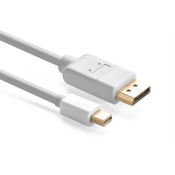 UGREEN 6957303814084 10408 Mini DP to DP cable 2M-White 10408 - Image 1