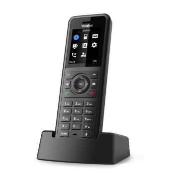 Yealink W57R Professional Business DECT Handset, 1.8' Color Screen, HD Voice, up to 40 hrs talk time, 575 hrs standby, Vibration alarm, No Perception - Image 1