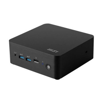 MSI CUBI NUC AI 1UMG-013BAU Mini PC Black Barebone Core Ultra 5 125H 2x Thunderbolt 4 2x HDMI 2x Intel I226V (2.5G) Wi-Fi 6E AX211 3Y - Image 1
