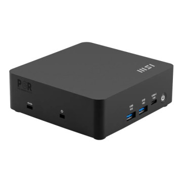 MSI CUBI NUC AI 1UMG-012BAU Mini PC Black Barebone Core Ultra 7 155H, 2x Thunderbolt 4 2x HDMI 2x Intel I226V (2.5G) Wi-Fi 6E AX211 3Y - Image 1