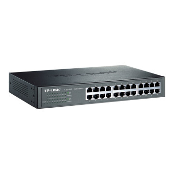TP-LINK TL-SG1024D 24-PORT UNMANAGED GIGABIT DESKTOP/RACKMOUNT SWITCH, METAL CASE, 5YR - Image 1