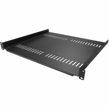 StarTech CABSHELF116V2PK 1U Server Rack Cabinet Shelf - Fixed 16" Deep Cantilever Rackmount Tray for 19" Data/AV/Network Enclosure w/Cage Nuts, Screws - 1U 19" Server rack cantilever vented shelf; 2-Pack - EIA/ECA-310 compliant for a universal 1 - Image 1