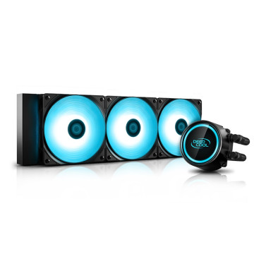 DEEPCOOL DP-H12RF-GL360V2C GAMMAXX L360 V2 RGB LED Liquid Cooler PWM Control, Super Silent Intel 165W LGA20XX/1366/1200/115X AMD 250W AM4 AM3+ AM3 AM2+ AM2 FM2+ FM2 FM1 - Image 1