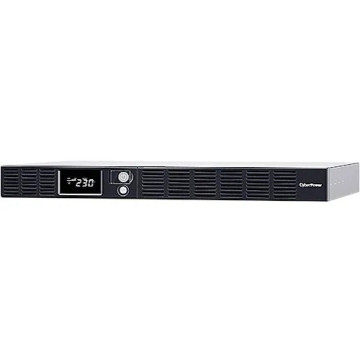 CyberPower OR1000ERM1U Systems Smart App Office Rackmount Series LCD1000VA / 600W 1U Line Interactive UPS 2 Yrs Adv. Rep & 2yrs on Int. - Image 1