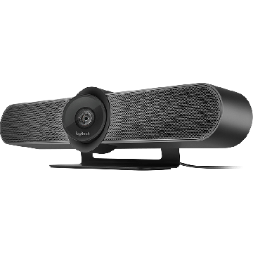 Logitech 960-001101 MeetUp 4K Conferencecam with 120-degree FOV & 4K Optics HD Video & Audio Conferencing Camera System for Small Meeting Rooms - Image 1