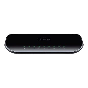 TP-LINK TL-SG1008D 8-PORT UNMANAGED GIGABIT SWITCH, PLASTIC CASE, 3YR - Image 1