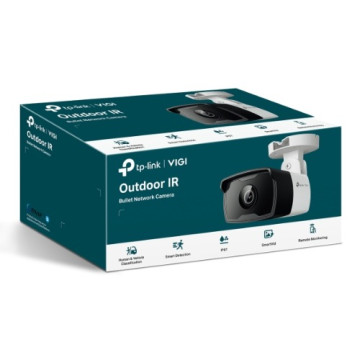 TP-LINK VIGI C340I(2.8MM) VIGI 4MP C340I(2.8mm) Outdoor IR Bullet Network Camera, 2.8mm Lens, Smart Detection, 3YW - Image 1
