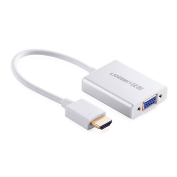 UGREEN 6957303842124 40212 HDMI to VGA + 3.5 Audio + Mirco USB converter - Image 1