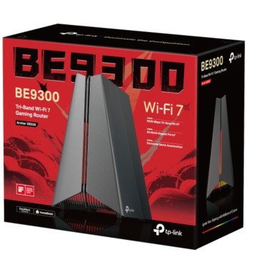TP-LINK ARCHER GE550 ARCHER BE9300 WI-FI 7 TRI-BAND GAMING ROUTER, EASYMESH, 5GbE(2), 2.5GbE(3), 3YR - Image 1